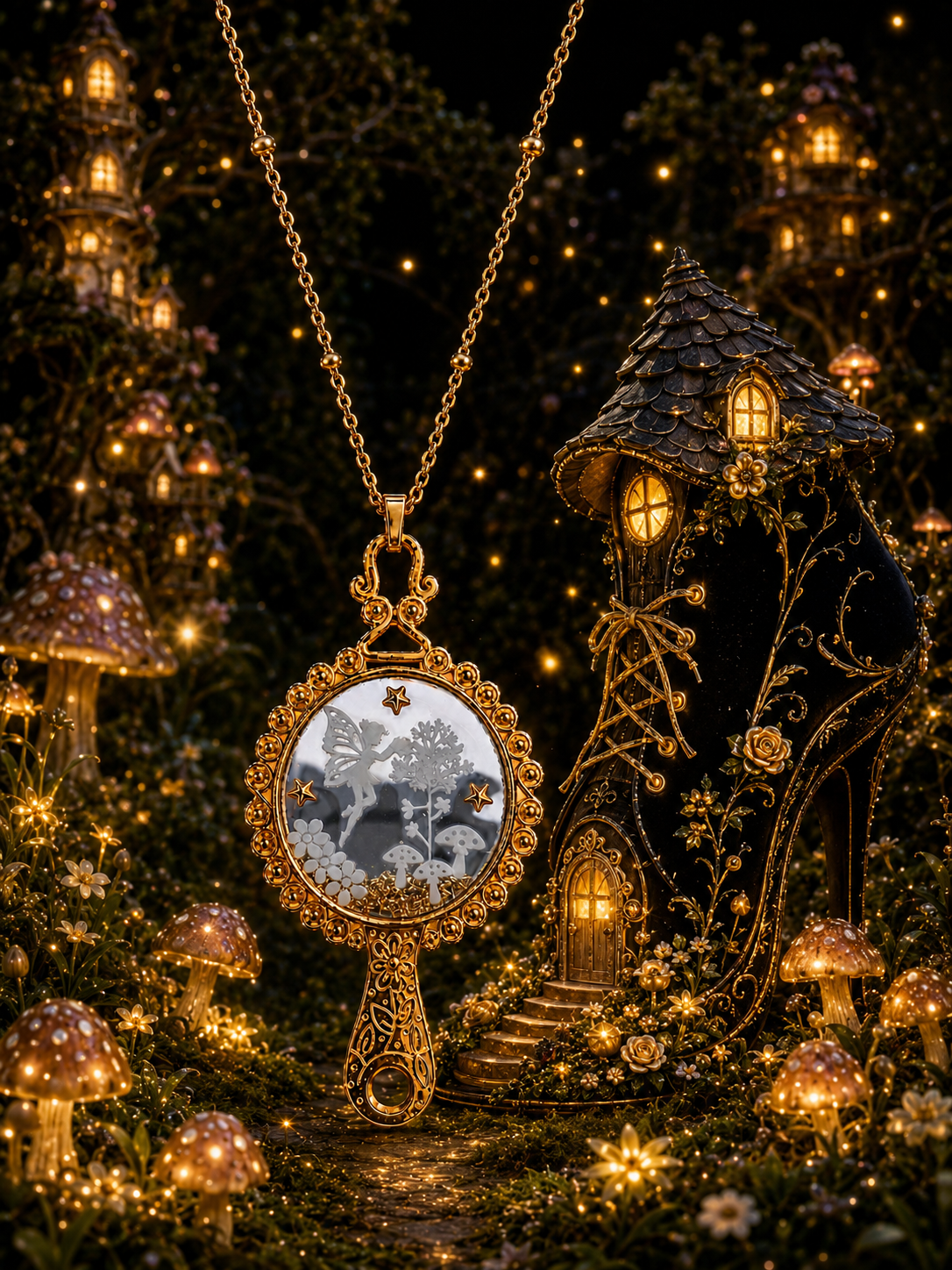 Miroir de la Fée Shany — voyage champêtre