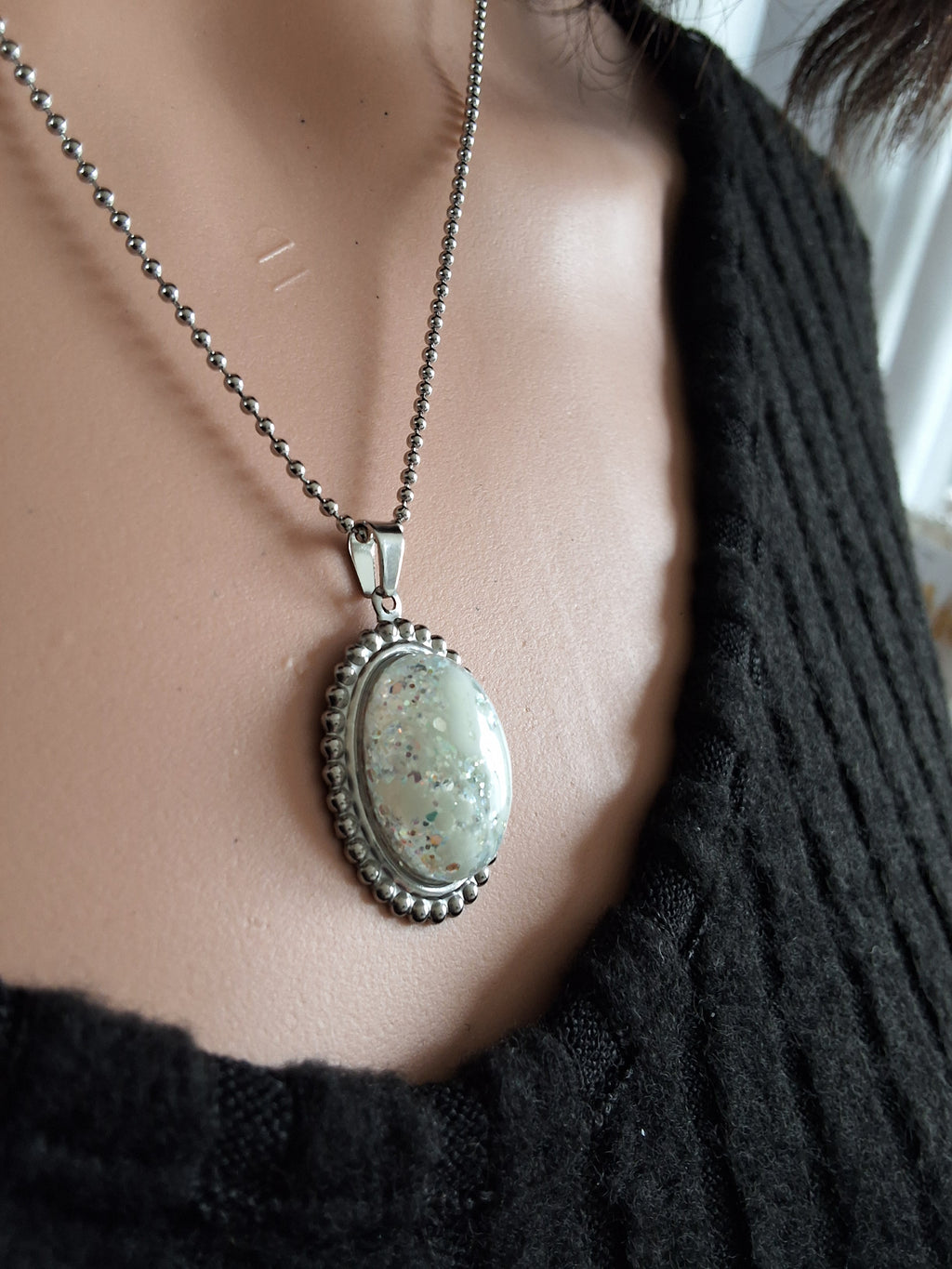 Le collier bonhomme de neige