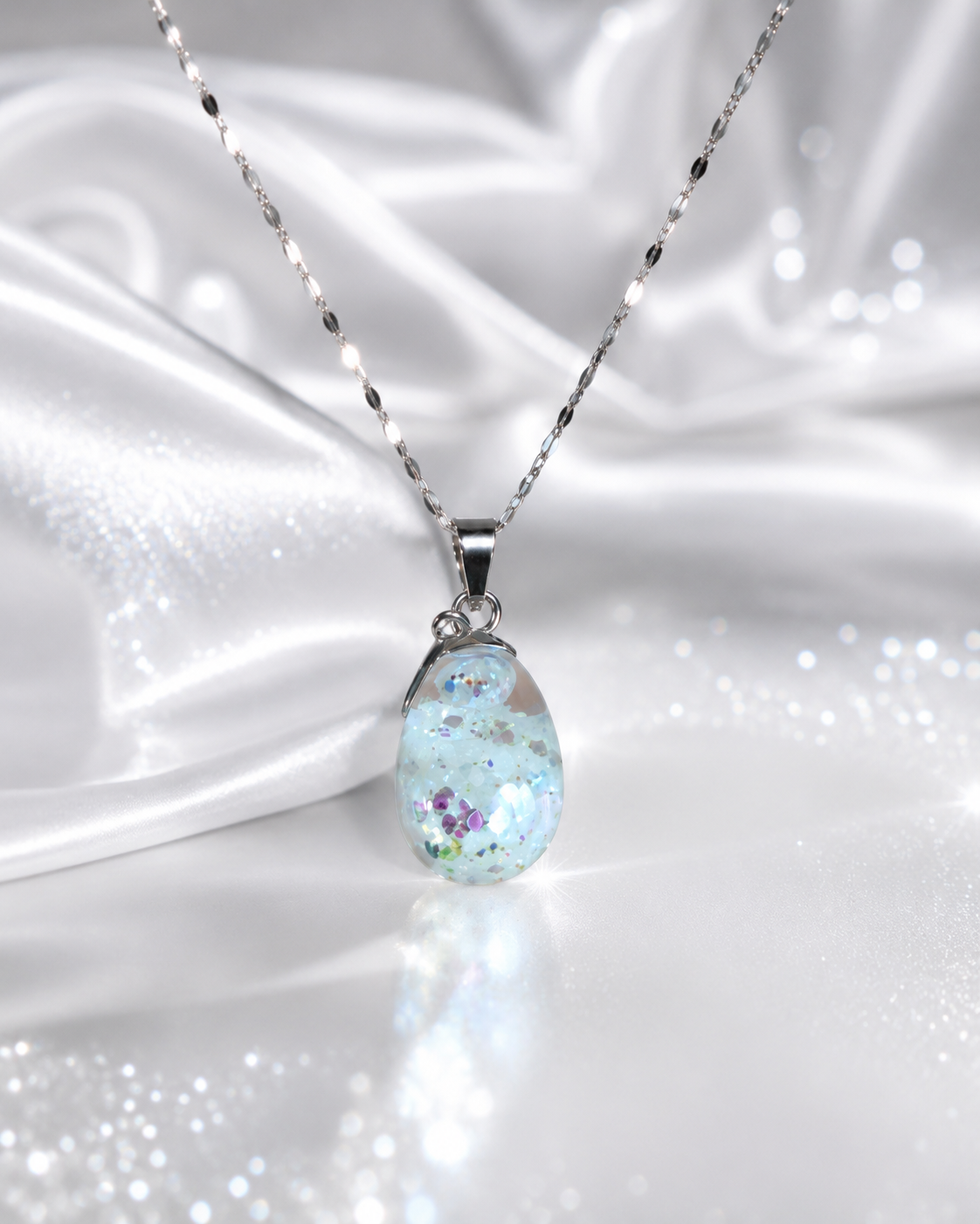 Collier gouttes d’eau