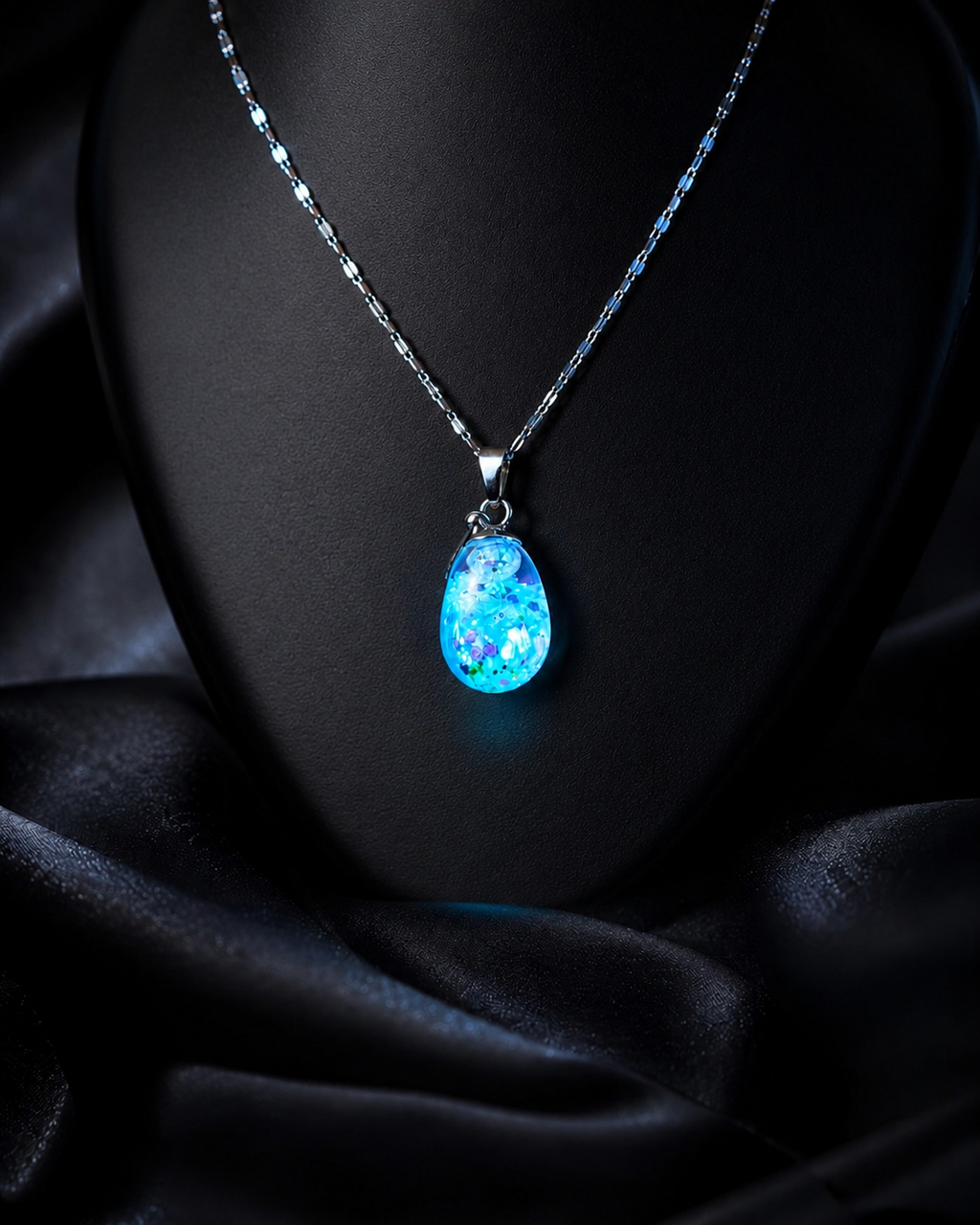 Collier gouttes d’eau