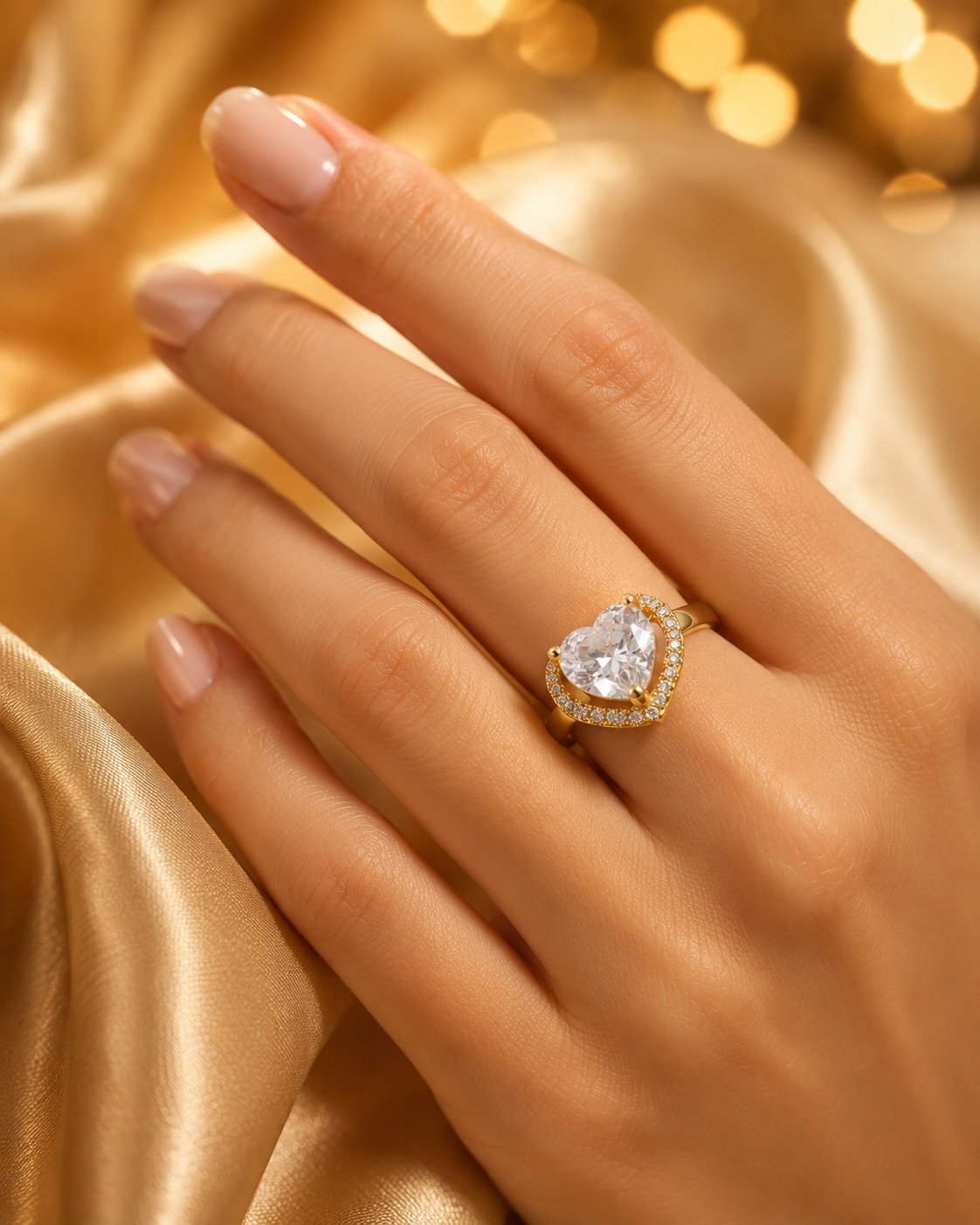 Bague coeur