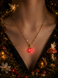 Le collier Groseille Rouge — Lueur de Rubis