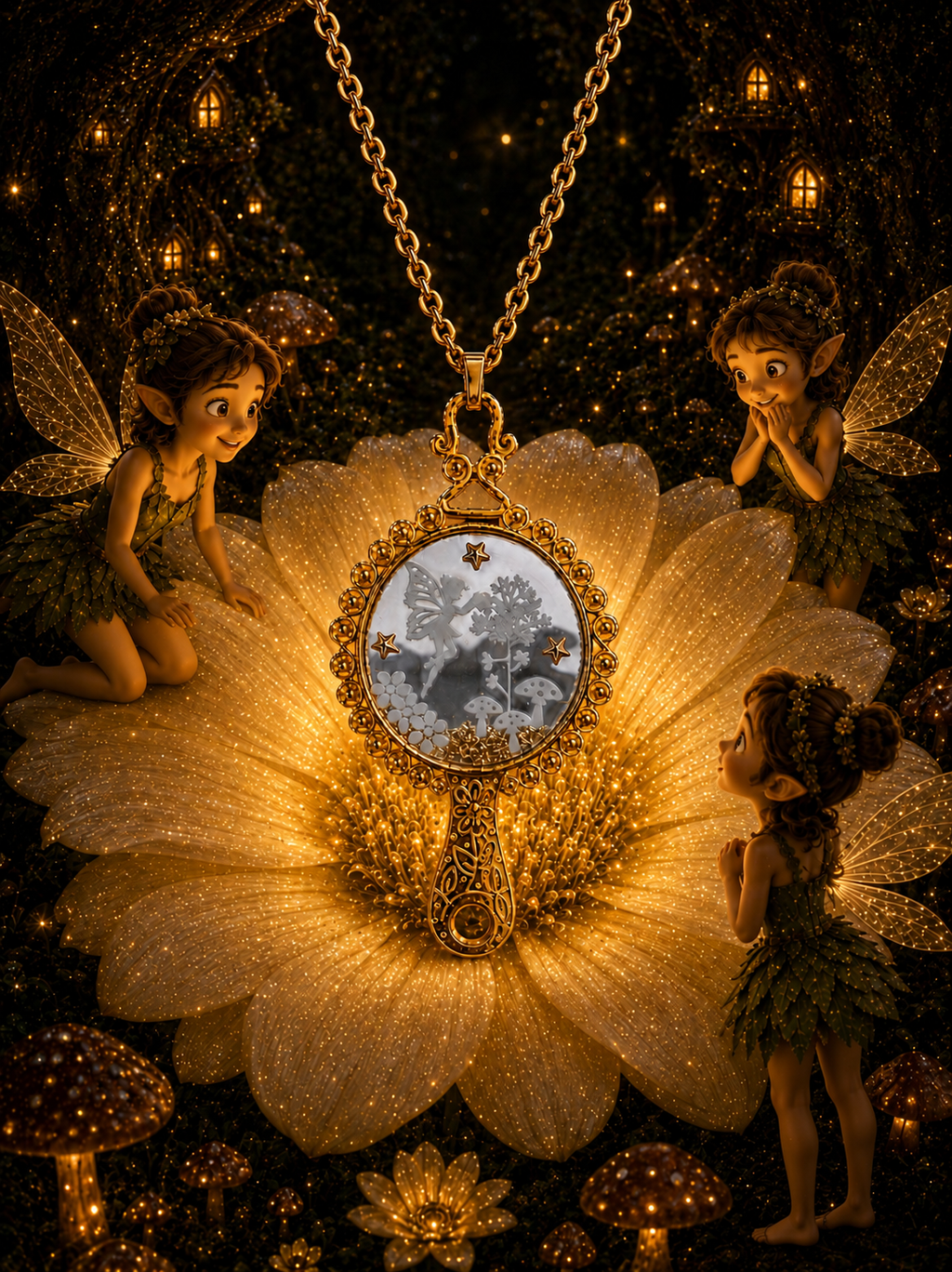 Miroir de la Fée Shany — une ballade dans les champs