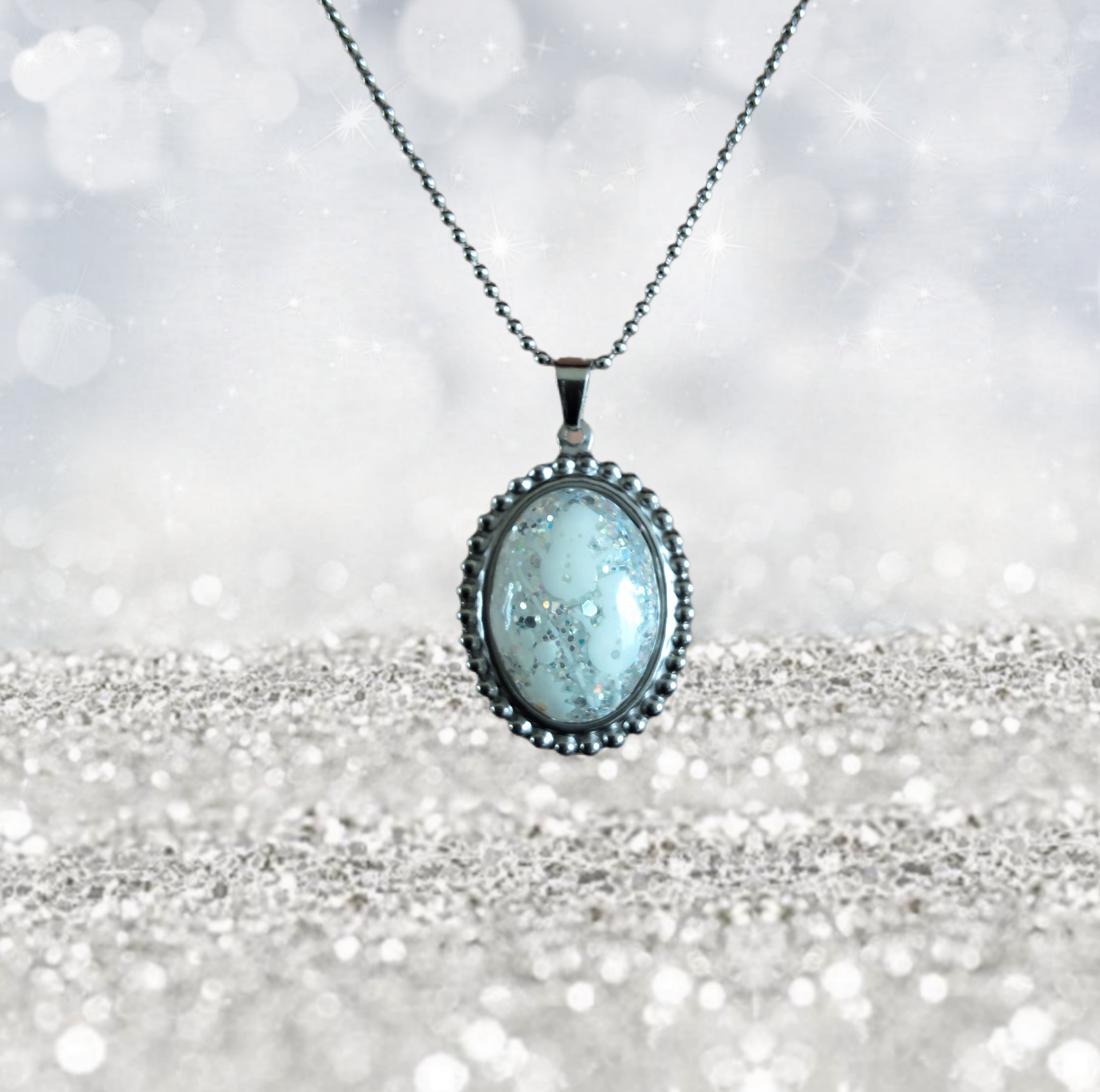 Le collier bonhomme de neige