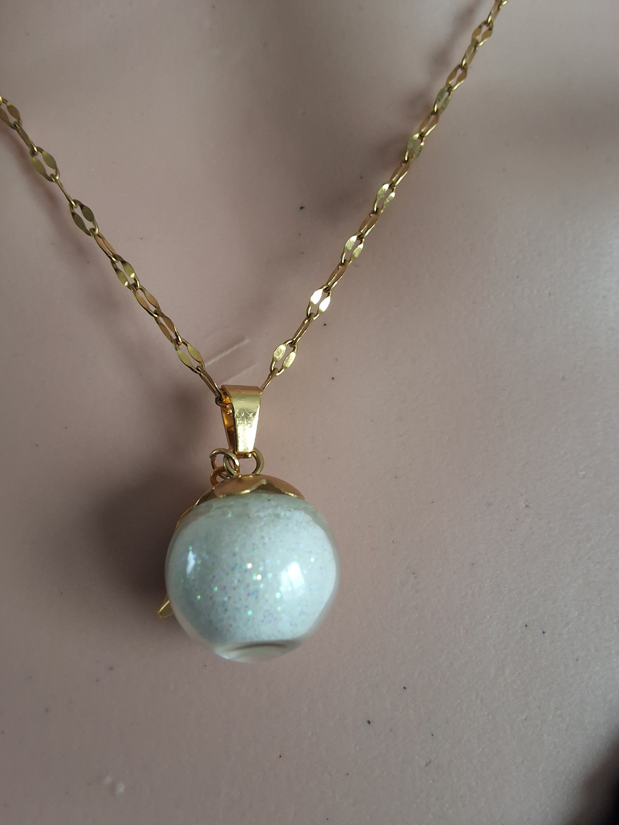 Collier mandarine orange