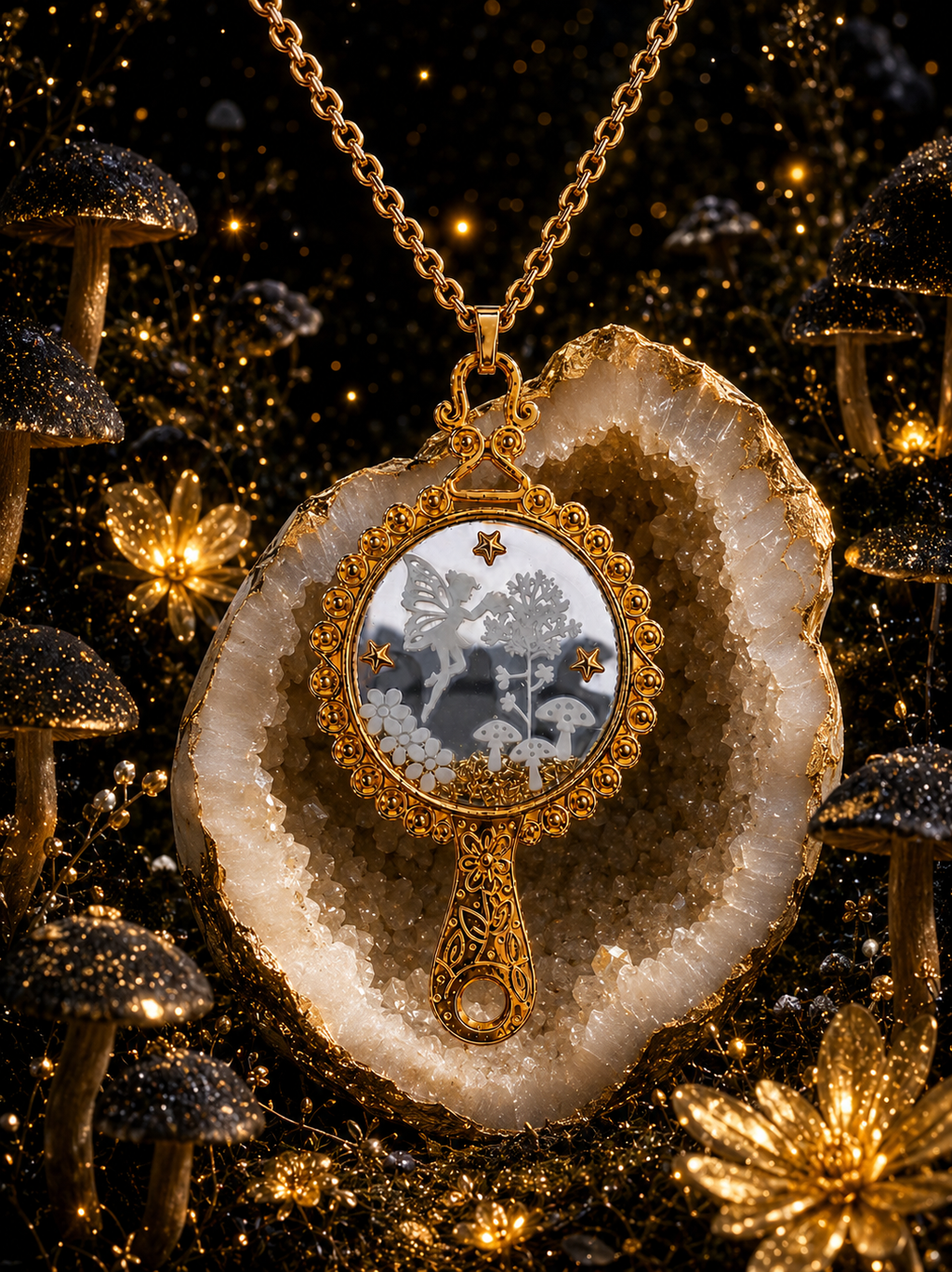 Miroir de la Fée Shany — une ballade dans les champs