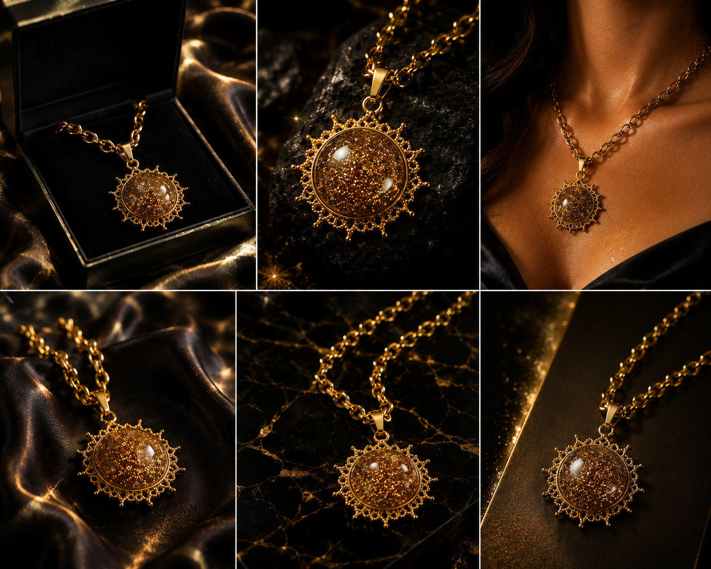 Collier rayon de soleil