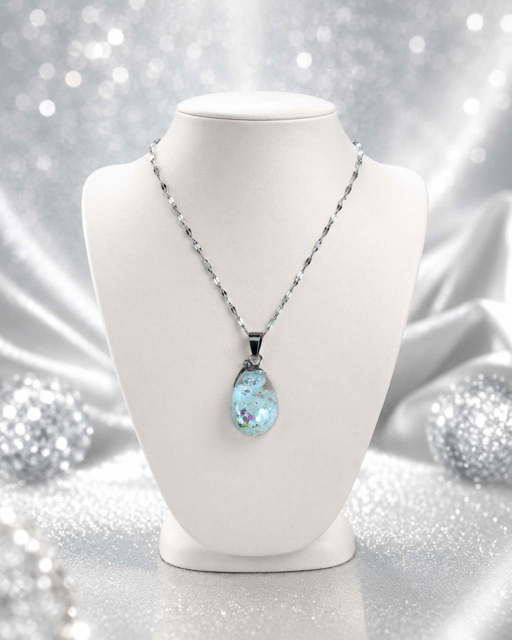 Collier gouttes d’eau