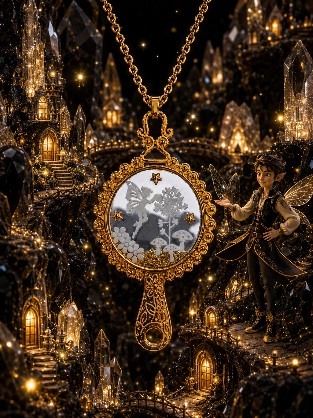 Miroir de la Fée Shany — une ballade dans les champs