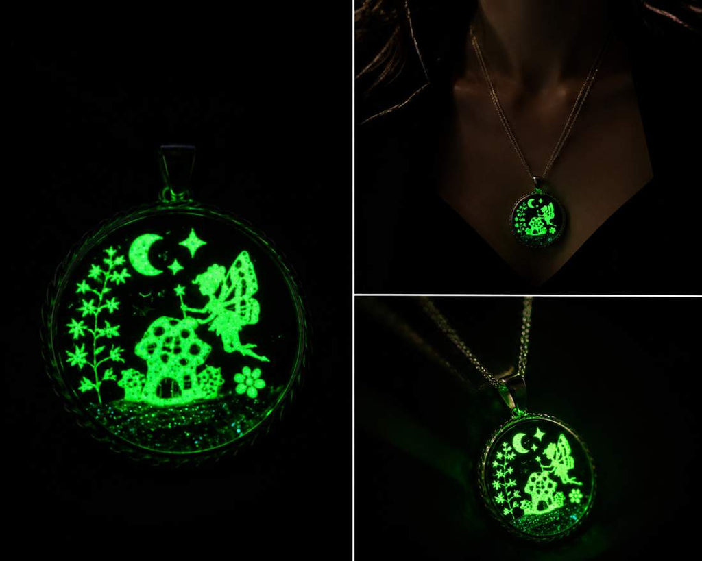 Collier avec pendentif rond à corde de la fée félicia argent