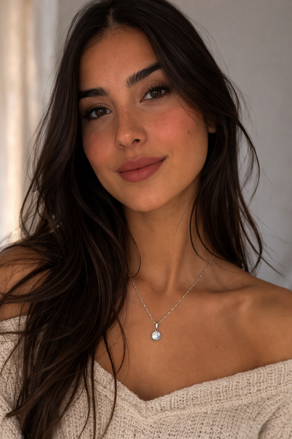 Les colliers petites pommes vertes