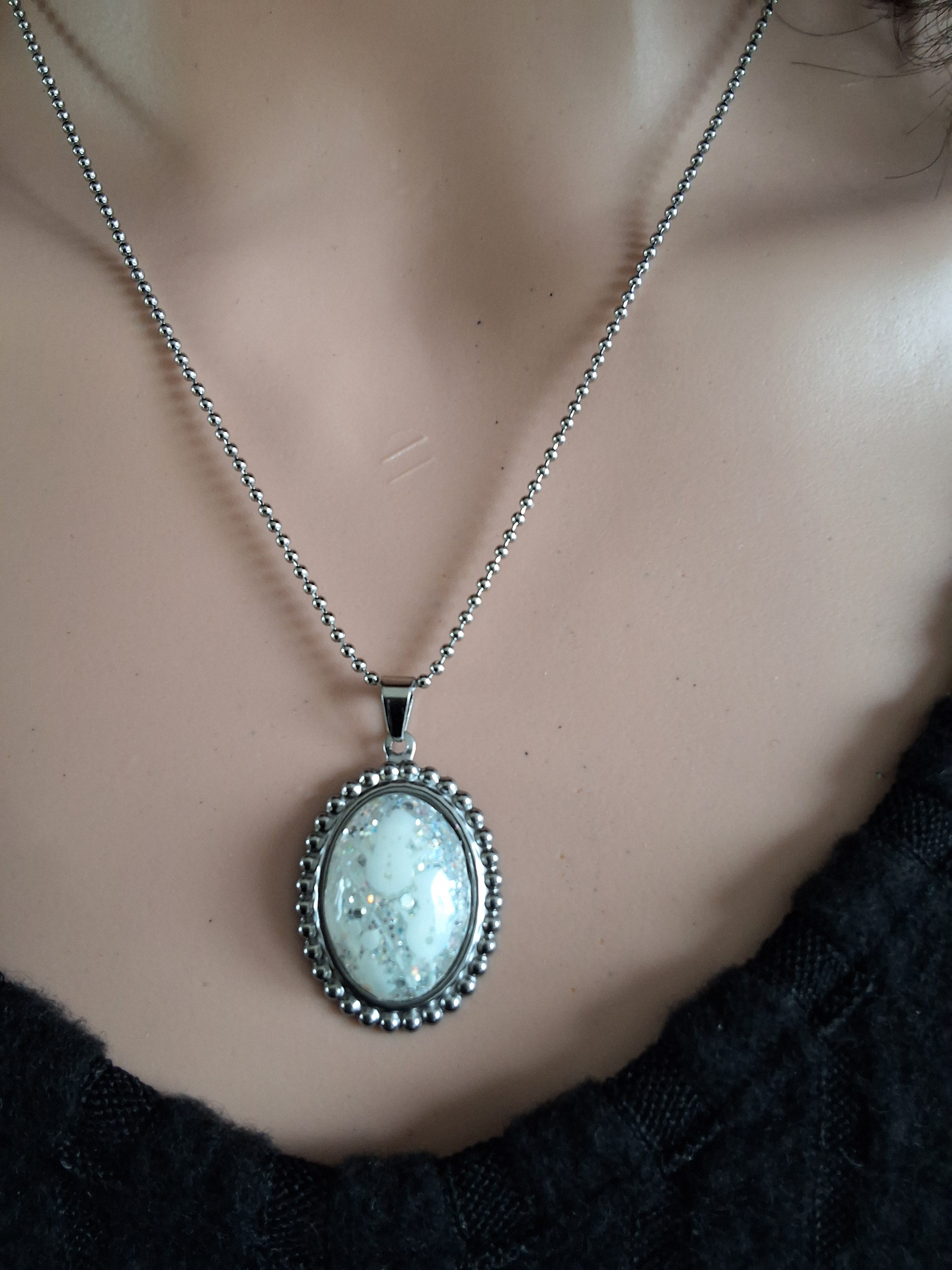 Le collier bonhomme de neige