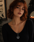Collier de la fée luna avec grosse perle magique sous la bonne étoile .