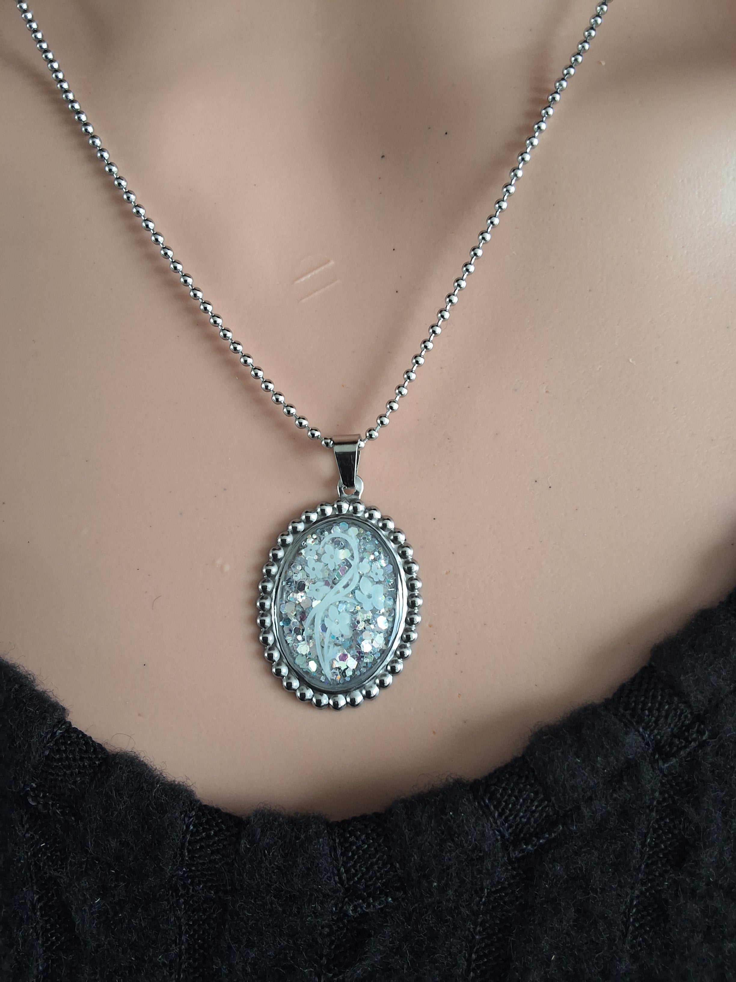 Collier fleurs
