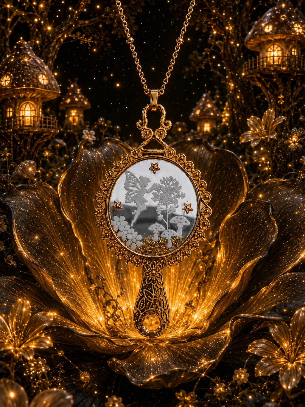 Miroir de la Fée Shany — voyage champêtre