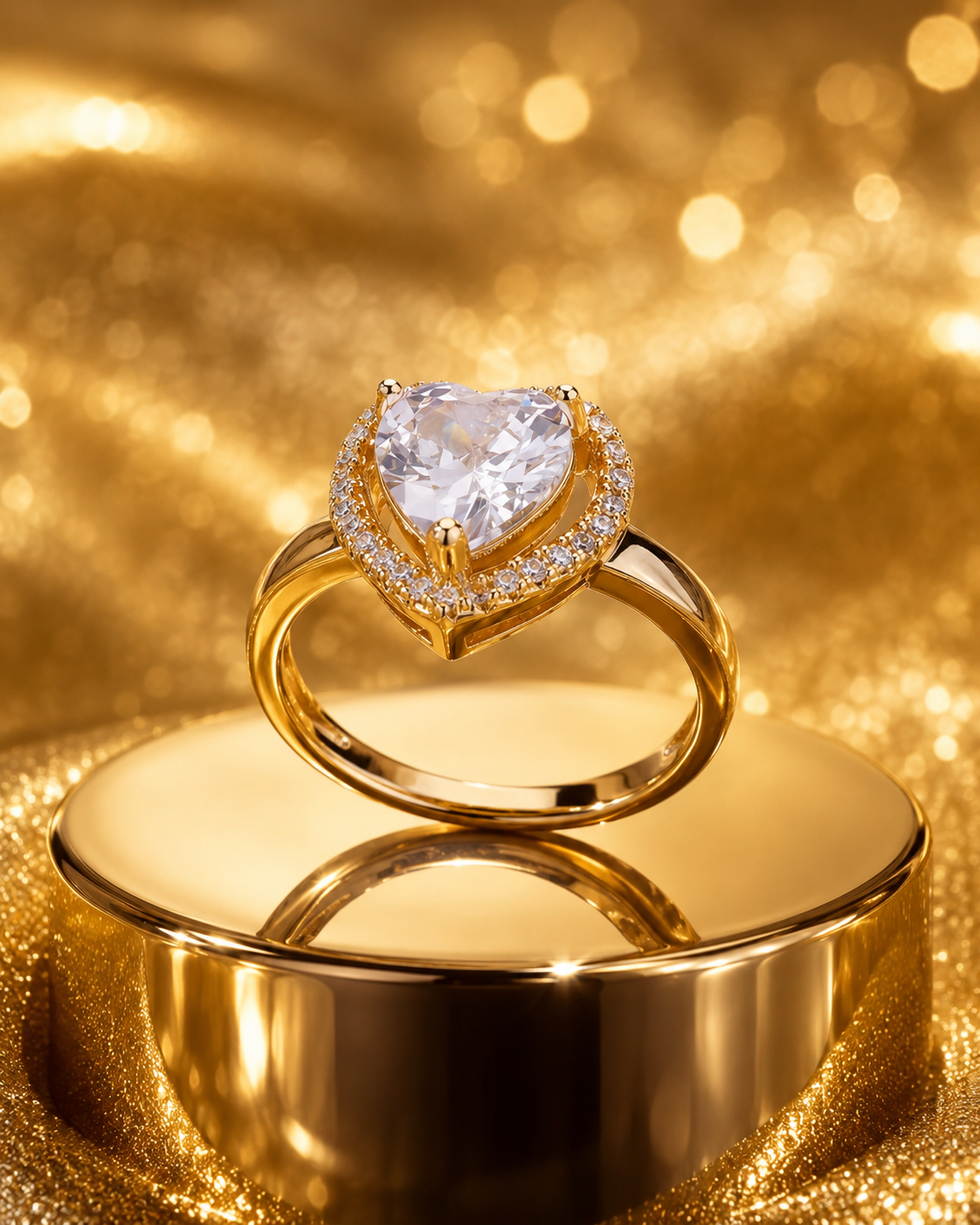 Bague coeur