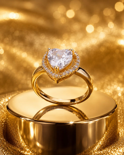 Bague coeur éternel