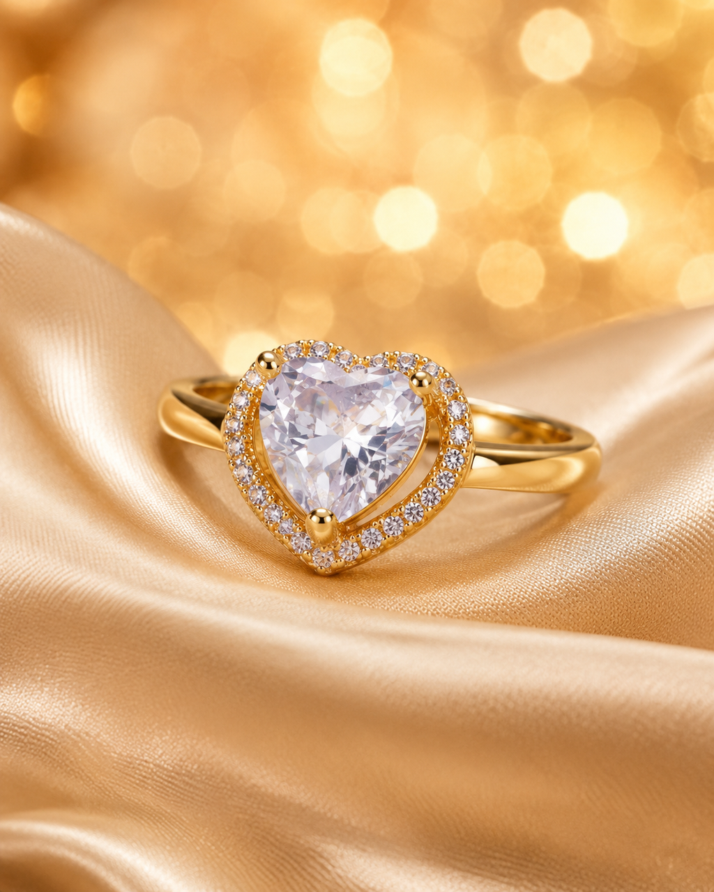 Bague coeur éternel