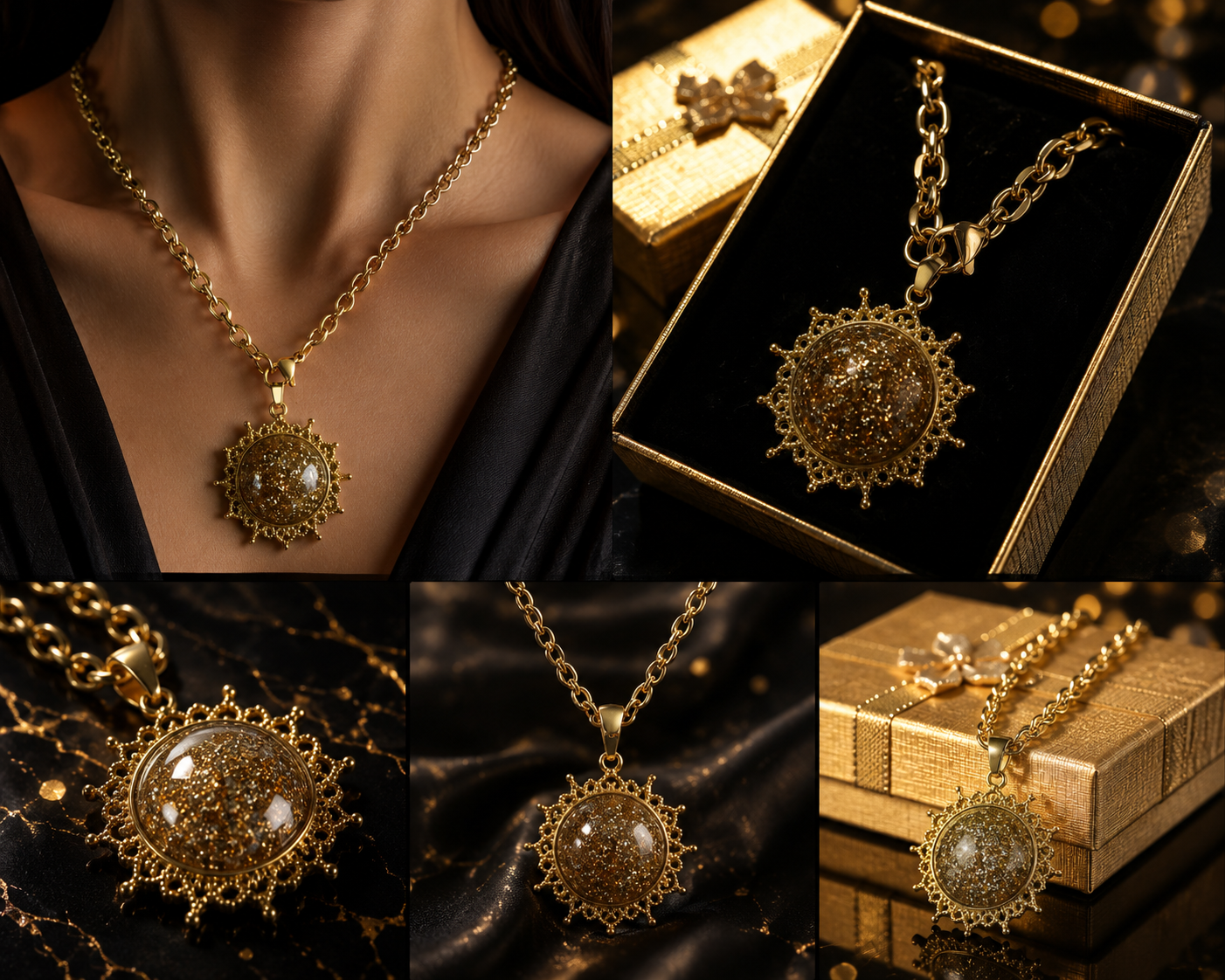 Collier rayon de soleil
